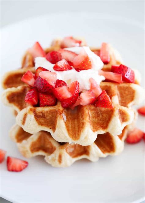 Liege Waffle Recipe - I Heart Naptime