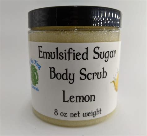 Lemon body scrub - All Abilities Market