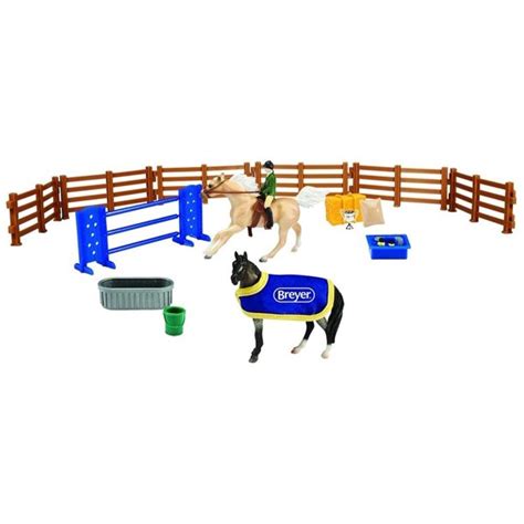 Breyer Stablemates English Horse Play Set (1:32 Scale) - Walmart.com ...