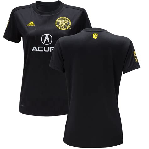 adidas Columbus Crew SC Women's Black 2018 Secondary Replica Jersey