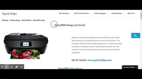 HP Envy 7855 First Time Printer Setup|Driver Download( New 2021 User Guide ) - YouTube