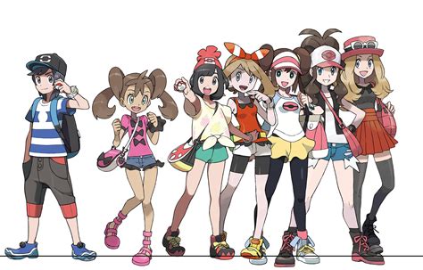 The age of the protagonists from GenV onwards, estimation is based on head:body ratio : r/pokemon