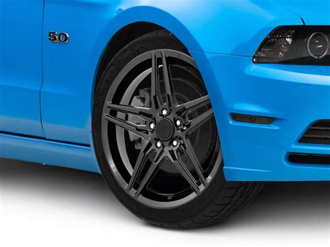 Mustang 2018 Mustang Style Gloss Black Wheel; 20x9 (10-14 Mustang ...