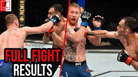 Tony Ferguson Vs Justin Gaethje UFC 249 Full Fight Results - YouTube