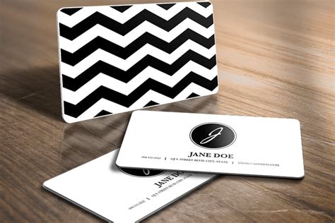 Plastic Business Cards Printing - Custom Design