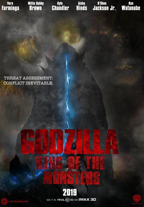 Godzilla vs king ghidorah poster by dangerdude991 on deviantart – Artofit