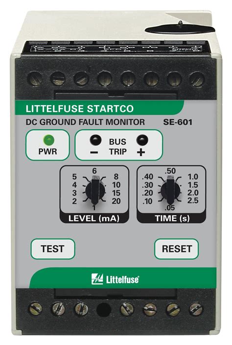 SE-601-0D Littelfuse, Ground Fault Relay, 24 VDC, 2.5 s | Farnell UK