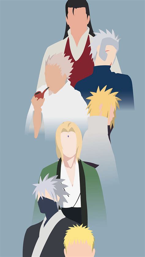 Hokages, naruto, anime, HD phone wallpaper | Peakpx