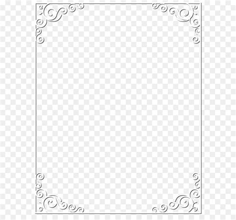 Picture frame Film frame - Silhouette Frame Border,White photo border ...