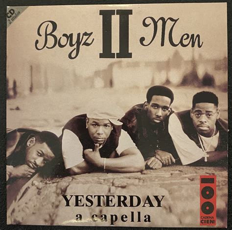 Boyz II Men - Yesterday a cappella (1994, CD) | Discogs