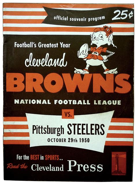 Brady's Bunch of Lorain County Nostalgia: Cleveland Browns Brownie ...