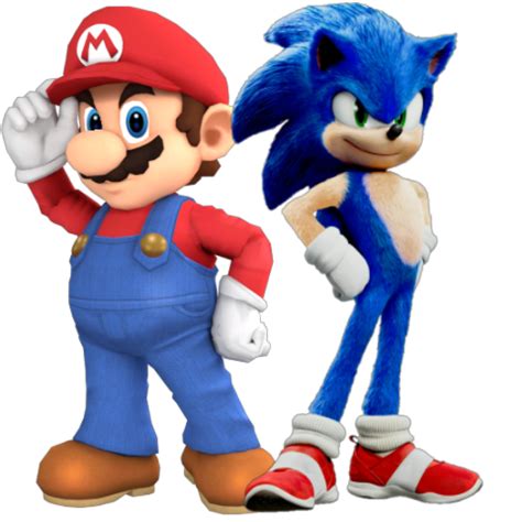 Mario And Sonic by Sonic29086 on DeviantArt