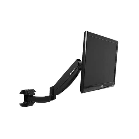 Loctek Deluxe Full Motion Swivel Wall Mount for 10 in. - 27 in. Computer Monitor Up to 11 lbs ...