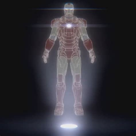 Iron Man Hologram 2: Experience Superhero Tech | Holofex