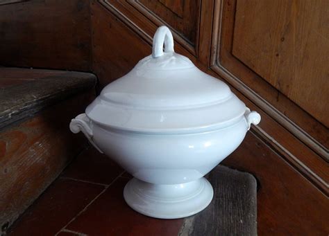 Antique French Porcelain Soup Tureen Fine and Elegant C. - Etsy