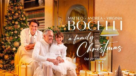 Andrea, Matteo & Virginia Bocelli - A Family Christmas (Album Trailer ...