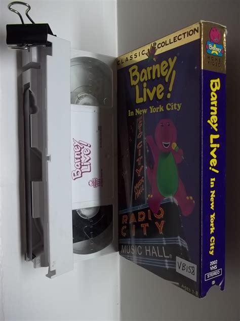 Barney Live In New York City Vhs Tapes