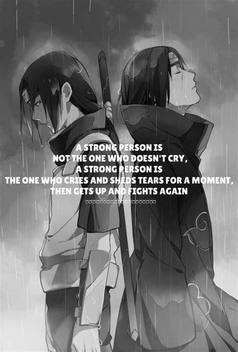 Sad Naruto Quotes Itachi / Naruto is a japanese manga series written and illustrated by masashi ...