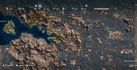 Assassin’s Creed Odyssey map: how big is the map, deciphering the ...