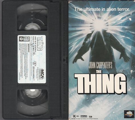 VHS Night: The Thing (1982) | Mt. Pleasant Area Convention & Visitors ...