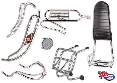 VE Scooter Spares: Lambretta Chrome Accessories