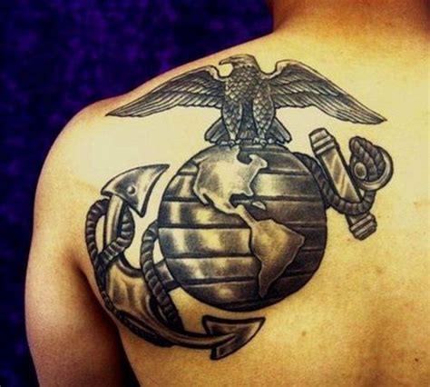 Marine Corps Logo Tattoo