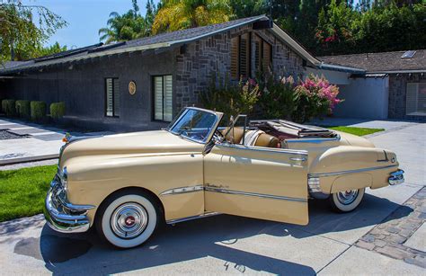 All American Classic Cars: 1950 Pontiac Chieftain DeLuxe 2-Door Convertible Coupe