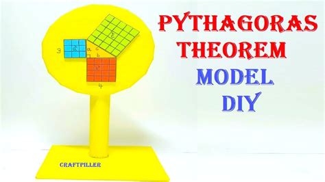 Pythagoras theorem working model exhibition project | maths exhibition project | craftpiller in ...