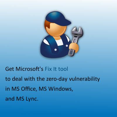 Zero-day Vulnerability Hits Microsoft Office - Temporary Patch Available