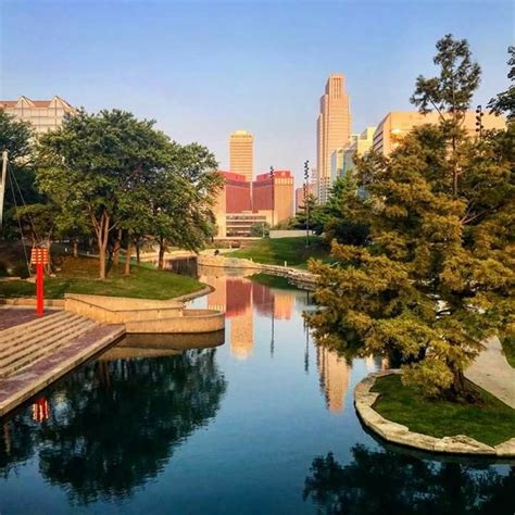 Gene Leahy Mall, Omaha Omaha, Gene, Nebraska, Life Is Good, Canal, River, Structures, Outdoor ...