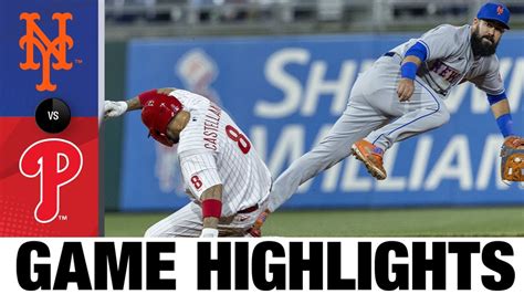 Mets vs. Phillies Game Highlights (4/11/22) | MLB Highlights - Win Big ...