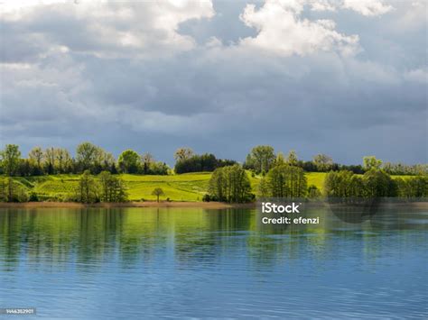 Masurian Lake District Stock Photo - Download Image Now - Beauty In Nature, Cloud - Sky ...