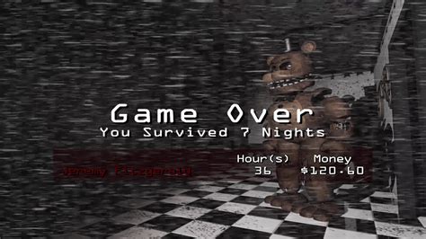 Alternative game over screen [FNAF/SFM] - YouTube