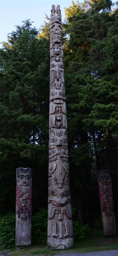 Sitka National Historical Park, Saanaheit Pole - Sitka AK - Living New Deal