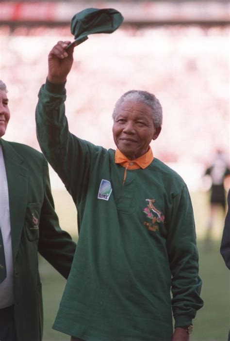 Nelson Mandela used sports to unite racially divided South Africa | Nelson mandela, Mandela, Rugby