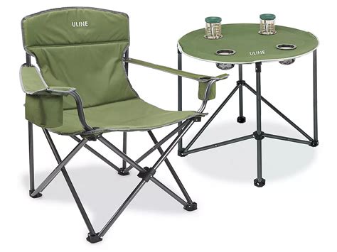 Camp Chair and Table Combo S-22136 - Uline