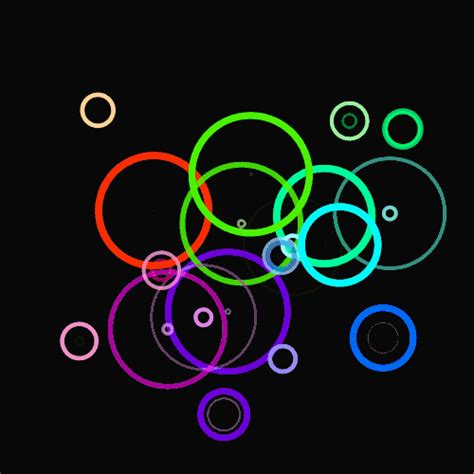 GIF colourful circle loop - animated GIF on GIFER