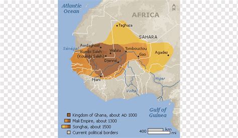 مالي الإمبراطورية Songhai الإمبراطورية غانا الإمبراطورية، خريطة, خارطة ...