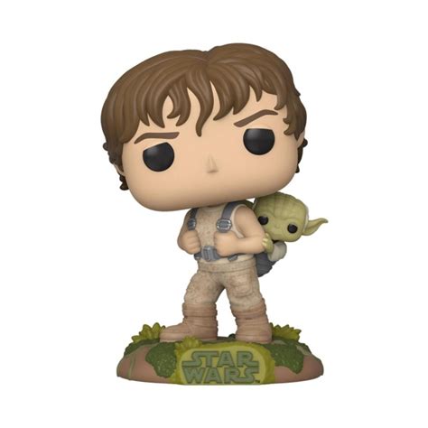 Buy Funko Pop! Star Wars: Luke Skywalker with Yoda, Funko