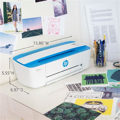 HP DeskJet 3755 Wireless All-in-One Instant Ink Ready Inkjet Printer Blue J9V90A#B1H - Best Buy