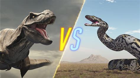 Titanoboa VS T-Rex