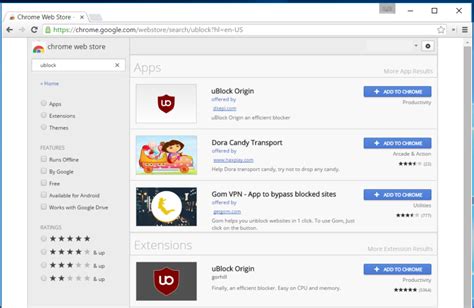 Chrome web store apps - poimenu