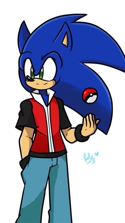 Pokemon trainer Sonic Colored by roxythehedgehog1010 on DeviantArt