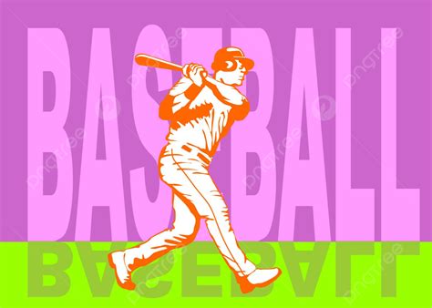 野球ヒットポスター人々ボールスケッチ ベクターイラスト画像とPNGフリー素材透過の無料ダウンロード - Pngtree
