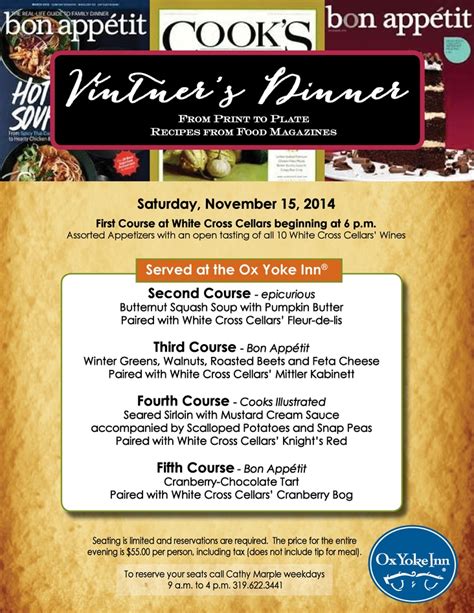 Vintner's Dinner