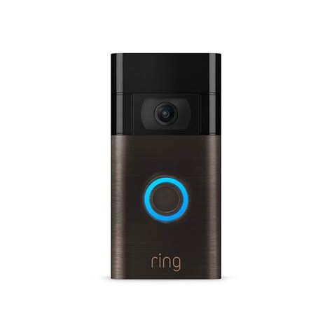 Ring Video Doorbell HD Wifi Door Bell Battery Operated Camera Security ...