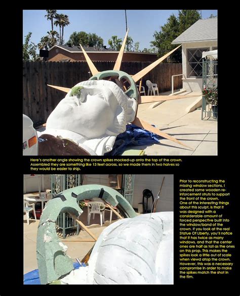 “Planet of the Apes” Statue of Liberty Prop – Restoration Information, Outstanding Questions