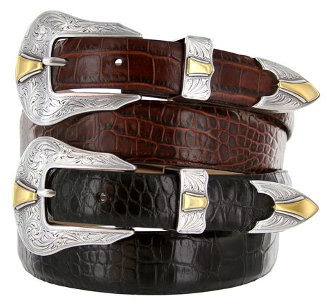 Colorado Men's Belt Italian Calfskin Genuine Leather Designer Dress Belt - Belts.com