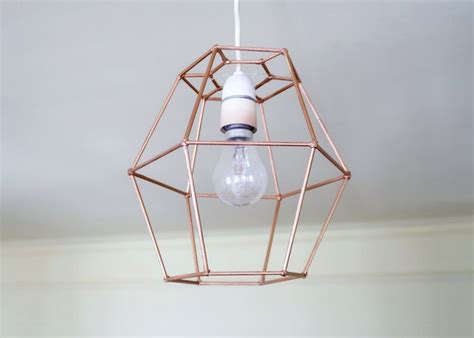 DIY Geometric Light Shade by Isoscella | Geometric lampshade, Geometric lightshade, Diy light shade