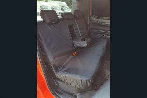 Ford Ranger RAPTOR 2023+ Tailored Fit Rear Seat Covers – Next-Gen Ranger UK